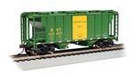 Bachmann 73508 HO PS-2 2-Bay Covered Hopper Missouri-Kansas-Texas #100452