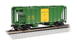 Bachmann 73508 HO PS-2 2-Bay Covered Hopper Missouri-Kansas-Texas #100452