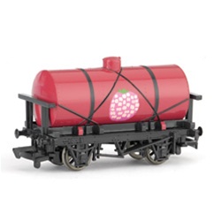 Bachmann 77033 HO Thomas & Friends Rolling Stock Raspberry Syrup Tanker