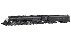 Bachmann 80855 N Spectrum 2-8-8-4 Steam Early Large Dome DCC/Sound Baltimore & Ohio B&O 7606