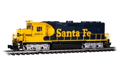 Bachmann 91903 G EMD GP40 Standard DC Santa Fe #2964