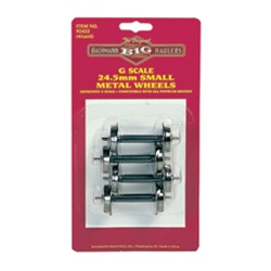 Bachmann 92422 G Metal Wheel Set Small 1" Pkg 4