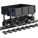 Bachmann 92503 G Ore Car w/Metal Wheels Wood Side-Dump