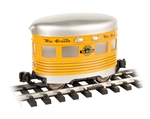 Bachmann 96285 G Eggliner Standard DC Denver & Rio Grande Western Aspen Gold Silver 4 Stripe