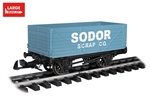 Bachmann 98027 G Thomas & Friends Sodor Scrap Co. Wagon