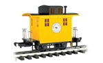 Bachmann 98087 G Wood Cupola Caboose Li'l Big Haulers Short Line Railroad