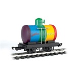 Bachmann 98089 G Tank Car Li'l Big Haulers Spectrum Paints Rainbow