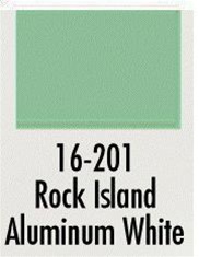 Badger 16201 Modelflex Paint 1oz Rock Island Aluminum White