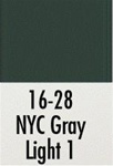 Badger 1628 Modelflex Paint 1oz New York Central Light Gray