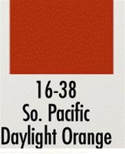 Badger 1638 Modelflex Paint 1oz Southern Pacific Daylight Orange