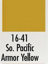 Badger 1641 Modelflex Paint 1oz Southern Pacific Armor Yellow