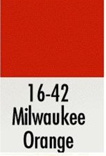 Badger 1642 Modelflex Paint 1oz Milwaukee Road Orange