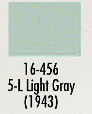 Badger 16456 Modelflex Paint Marine Colors 1oz 5-L Light Gray 1943