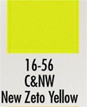 Badger 1656 Modelflex Paint 1oz Chicago & North Western Zeto Yellow