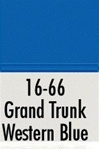 Badger 1666 Modelflex Paint 1oz Grand Trunk Western Blue