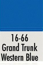 Badger 1666 Modelflex Paint 1oz Grand Trunk Western Blue