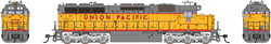 Broadway Limited 4296 HO EMD SD45 Low-Nose w/Sound & DCC Paragon3 Union Pacific #21