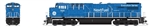 Broadway Limited 7295 N GE ES44AC Sound and DCC Paragon4 General Electric #3000 NextFuel Demonstrator Logo