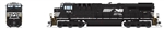 Broadway Limited 7298 N GE ES44AC Sound and DCC Paragon4 Norfolk Southern #8140 Horse Head Logo