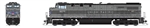 Broadway Limited 7308 N GE ES44AC Sound and DCC Paragon4 Union Pacific #8075 Fantasy Scheme 2-Tone Gray Silver