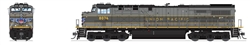 Broadway Limited 7309 N GE ES44AC Sound and DCC Paragon4 Union Pacific #8076 Fantasy Scheme 2-Tone Gray Yellow