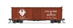 Broadway Limited 7277 N 40' USRA Steel Boxcar Delaware & Hudson 2/