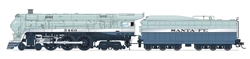 Broadway Limited 7393 HO Blue Goose ATSF Santa Fe 3460 DC 1941