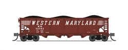 Broadway Limited 7439 N 70 Ton Quad Hopper Western Maryland 4/