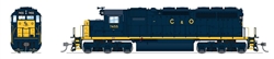 Broadway Limited 7633 HO EMD SD40 Chesapeake & Ohio C&O 7462