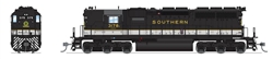 Broadway Limited 7645 HO EMD SD40 Southern SOU 3192