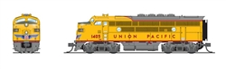 Broadway Limited 7727 N EMD F3A-Unpowered F3B Set Sound and DCC Paragon4 Union Pacific #1405, 1404C 