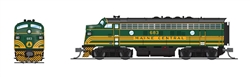 Broadway Limited 7734 N EMD F3A Sound and DCC Paragon4 Maine Central #686