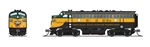 Broadway Limited 7752 N EMD F7A-Unpowered F7B Set Sound and DCC Paragon4 Chicago & North Western #4075A, 4075B 