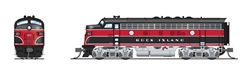 Broadway Limited 7753 N EMD F7A-Unpowered F7B Set Sound and DCC Paragon4 Rock Island #103, 105B 