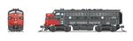 Broadway Limited 7760 N EMD F7A-Unpowered F7B Set Sound and DCC Paragon4 Southern Pacific #6233, 8148 