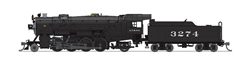 Broadway Limited 7830 N USRA 2-8-2 Heavy Mikado Sound and DCC Paragon4 Santa Fe #3274