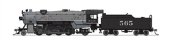 Broadway Limited 7834 N USRA 2-8-2 Heavy Mikado Sound and DCC Paragon4 Kansas City Southern #562