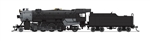 Broadway Limited 7843 N USRA 2-8-2 Heavy Mikado Sound and DCC Paragon4 Painted Unlettered