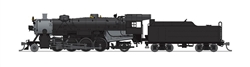 Broadway Limited 7866 N USRA 2-8-2 Light Mikado Sound and DCC Paragon4 Painted Unlettered