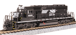 Broadway Limited 7966 N EMD SD40-2 Low-Nose Sound and DCC Paragon4 Norfolk Southern #6128