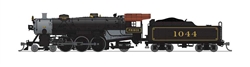 Broadway Limited 8073 N USRA 4-6-2 Light Pacific Standard DC Stealth St. Louis-San Francisco #1044