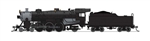 Broadway Limited 8016 N USRA 4-6-2 Light Pacific Sound and DCC Paragon4 Painted Unlettered