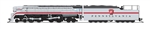 Broadway Limited 8028 N Class T1 4-4-4-4 Duplex Sound and DCC Paragon4 Pennsylvania Railroad #5545 Fantasy Scheme Silver