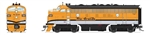 Broadway Limited 8192 HO EMD F7 A-Unpowered B Set Sound and DCC Paragon4 Denver & Rio Grande Western #5641 5642