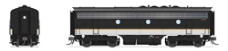 Broadway Limited 8343 HO EMD F3B Standard DC Stealth Southern Railway #4365