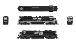 Broadway Limited 8411 N EMD SD70ACe Sound and DCC Paragon4 Norfolk Southern #1055