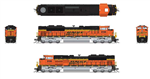 Broadway Limited 8413 N EMD SD70ACe Sound and DCC Paragon4 BNSF Railway #9283