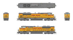 Broadway Limited 8430 N EMD SD70ACe Sound and DCC Paragon4 Union Pacific #8608