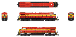 Broadway Limited 8638 N GE ES44AC Standard DC Stealth Florida East Coast #807