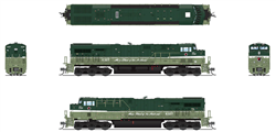 Broadway Limited 8626 N GE ES44AC Sound & DCC Paragon4 Northern Pacific #6327 Fantasy Scheme Loewy 2-Tone Green